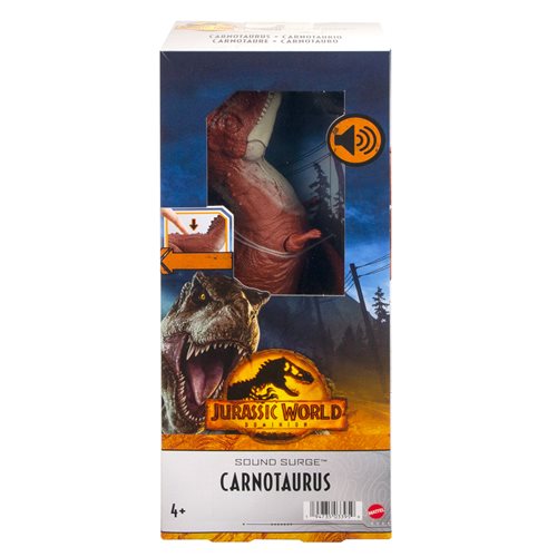 Jurassic World Sound Surge Carnotaurus 12-Inch Action Figure