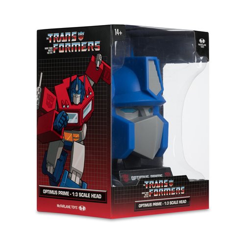 Transformers Optimus Prime 1:3 Scale Head Replica Bust