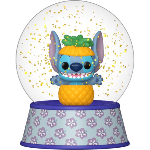 Lilo & Stitch Mini Glitter Globe Display Case of 12