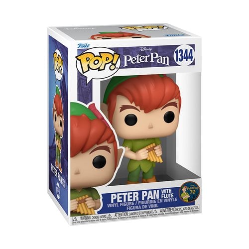 Peter Pan 70th Anniversary Peter with Flute Pop! Vinyl Figure