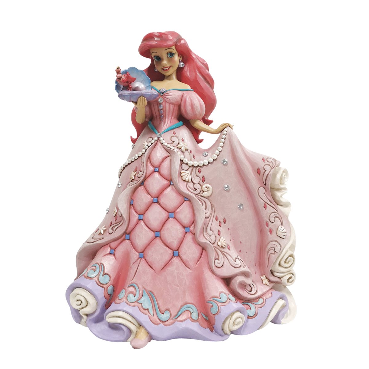 Disney Traditions The Little Mermaid Ariel Deluxe A Precious Pearl by Jim  Shore Statue