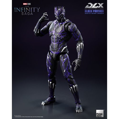 Marvel Studios: The Infinity Saga Black Panther Kinetic Energy Charged DLX Action Figure