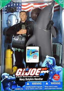 G.I. Joe Navy Dolphin Handler - Entertainment Earth