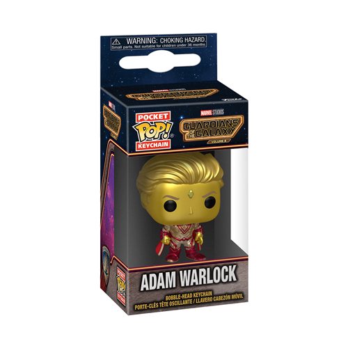 Guardians of the Galaxy Volume 3 Adam Warlock Pocket Pop! Key Chain