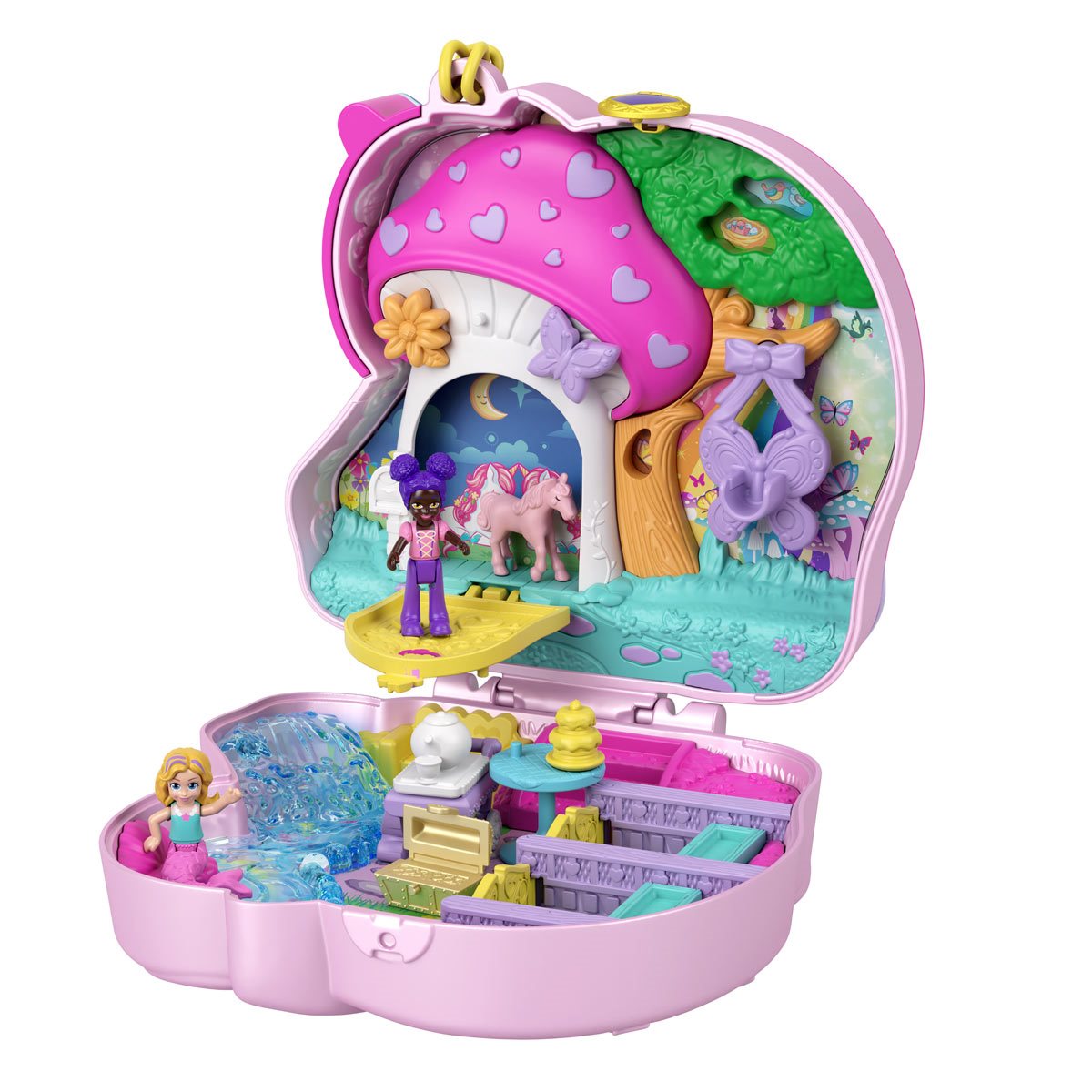Polly Pocket Unicorn Suitcase Playset