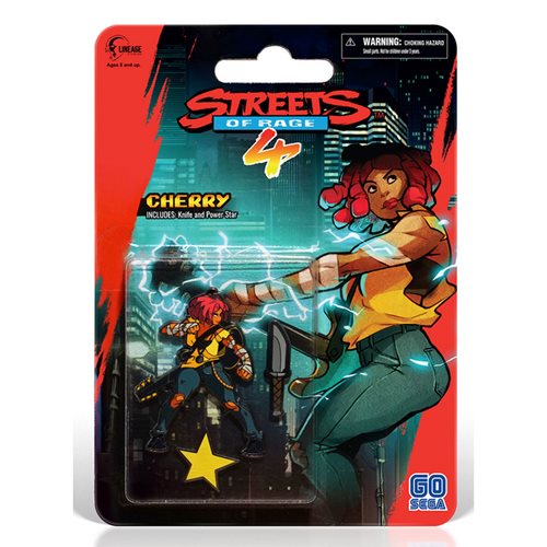 Streets Of Rage 4 Cherry Hunter Side-Scroller Pin Set