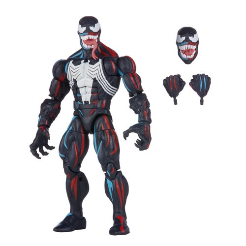 Spider-Man Retro Marvel Legends Venom 6-Inch Action Figure