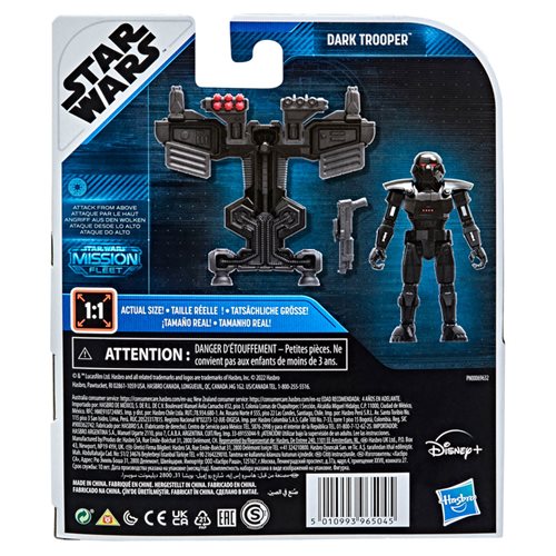 Star Wars Mission Fleet Gear Class Dark Trooper 2 1/2-Inch Action Figure