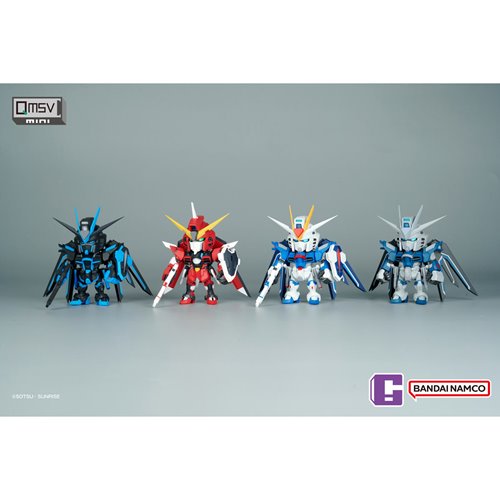 Mobile Suit Gundam Seed Freedom QMSV Mini-Figure Case of 8