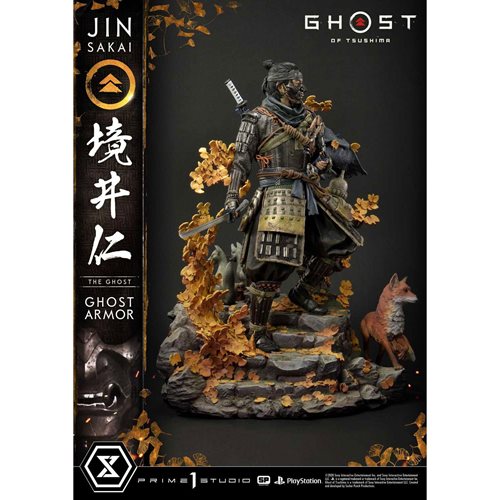 Ghost of Tsushima Jin Sakai Ghost Armor Regular Edition 1:4 Scale Statue
