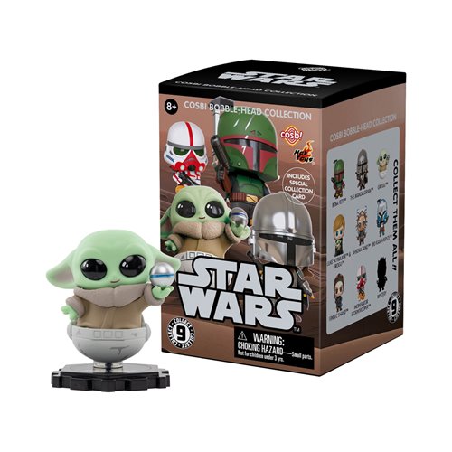 Star Wars Cosbi Bobble Head Collection Blind-Box Mini-Figure Case of 8