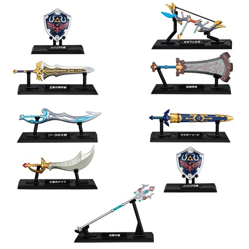 Legend of Zelda Weapons Collection Blind Box Mini-Figure Case of 10
