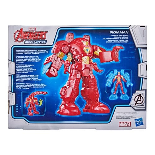 Avengers Mech Strike Deluxe Action Figures Wave 1 Set of 2