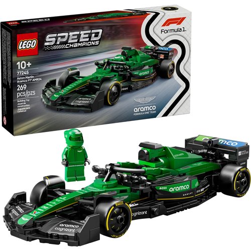 LEGO Speed Champions Aston Martin Aramco F1 AMR24 Race Car