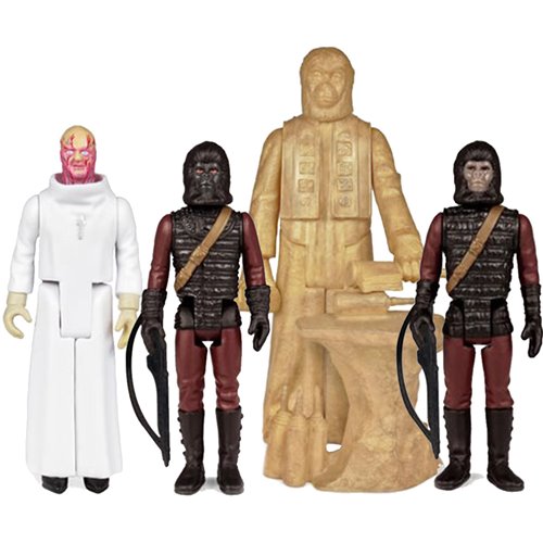 Planet of the Apes ReAction Figures Bundle of 4