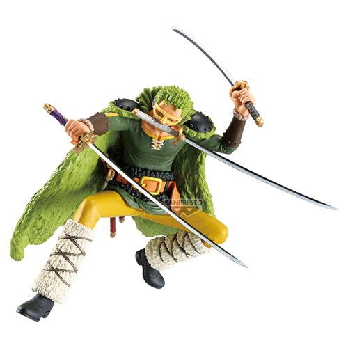 One Piece Roronoa Zoro Cross Posing Statue