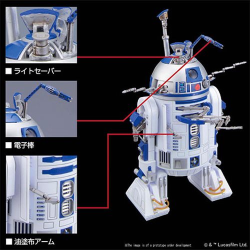 Star Wars R2-D2 Rocket Booster Ver. 1:12 Scale Model Kit
