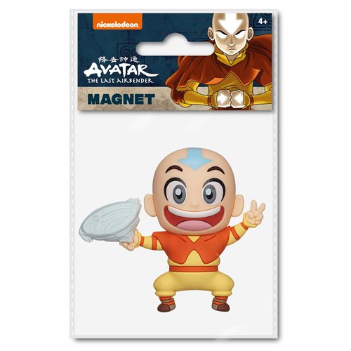 Avatar: The Last Airbender Aang 3D Foam Magnet