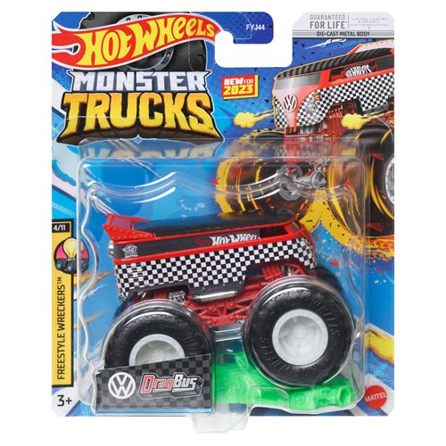 Hot Wheels Monster Trucks 1:64 Scale Vehicle 2023 Mix 8 Case of 8