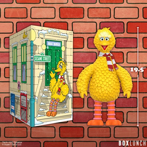 Sesame Street Big Bird SuperSize 19 1/2-Inch Vinyl Figure