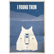 Star Wars Planet Hoth I Found Them Paper Giclee Print
