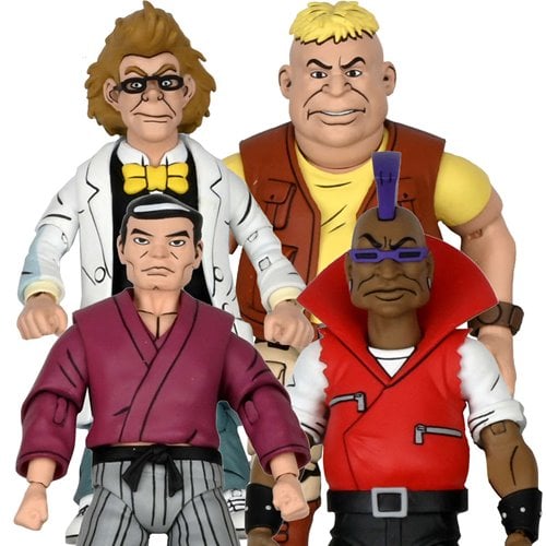 Teenage Mutant Ninja Turtles (1987 Cartoon) Pre-Mutation 7-Inch Scale Action Figure 4-Pack