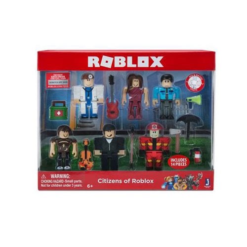 ROBLOX Citizens of Roblox /& Masters of Roblix6 Figure Multipack
