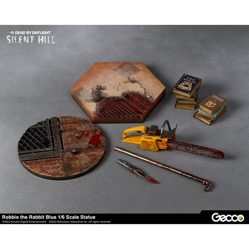 Silent Hill x Dead by Daylight Robbie the Rabbit Blue Version 1:6 Scale Statue