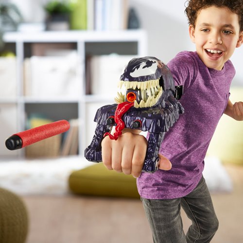 Spider-Man VenomVersus Marvel's Venom Strike Nerf Blaster