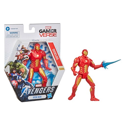 Marvel Gamerverse 6-inch Iron Man Overclock Action Figure