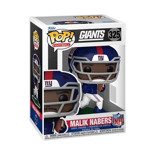 NFL Giants Malik Nabers Funko Pop! Vinyl Figure