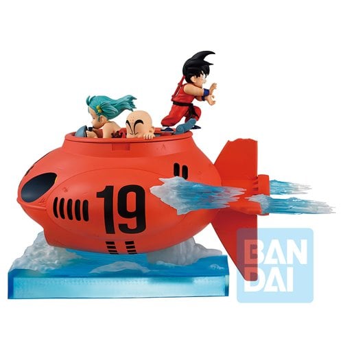 Dragon Ball Son Goku, Bulma, and Krillin Vs Red Ribbon Army