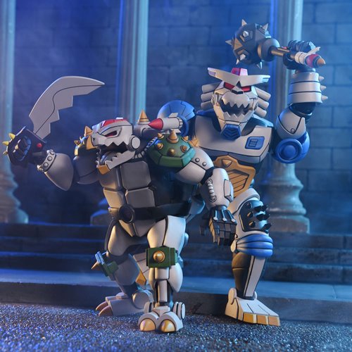 Teenage Mutant Ninja Turtles (1987 Cartoon) Robo Tokka and Rahzar 7-Inch Scale Action Figure 2-Pack