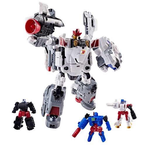Transformers Generations Age of the Primes Commander Jetfire with Requiem Blaster