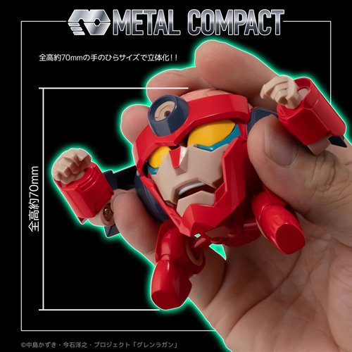 Tengen Toppa Gurren Lagann Metal Compact Lagann Action Figure