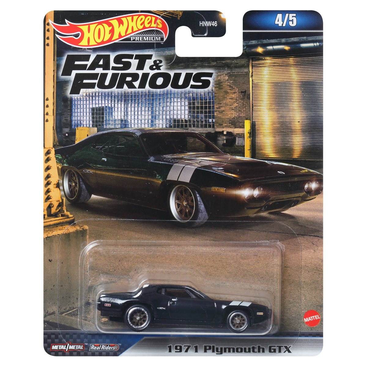  Hot Wheels Fast & Furious 5 Premium All-Metal Castings, Real  Riders Wheels, Collectible Packaging, Gift for Kids & Fast & Furious Fans  [ Exclusive] : Toys & Games