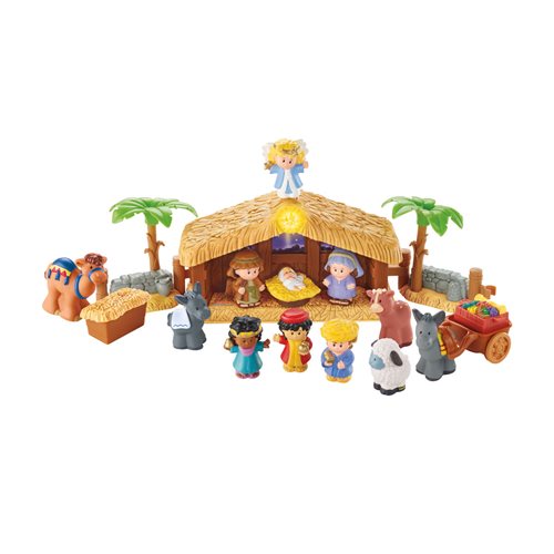 Fisher-Price Little People Christmas Story Playset