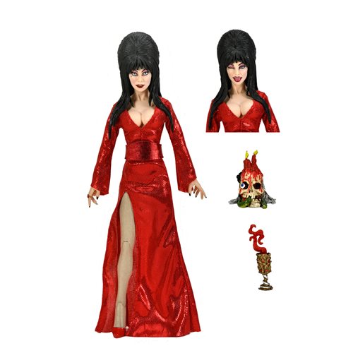 Elvira "Red, Fright, and Boo" 8-Inch Clothed Action Figure
