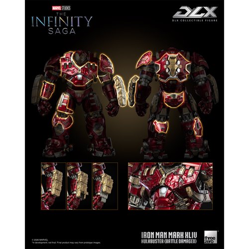 Marvel Studios: The Infinity Saga Iron Man Mark 44 Hulkbuster Battle Damaged DLX Action Figure