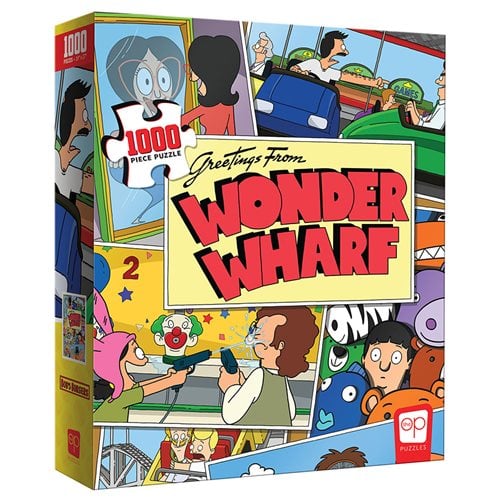 Bob's Burgers Greetings from Wonder Wharf 1,000-Piece Puzzle