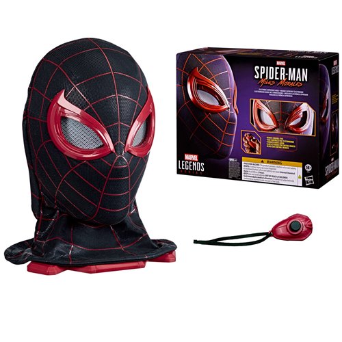 Spider-Man Marvel Legends Series Miles Morales Electronic Expressive Mask