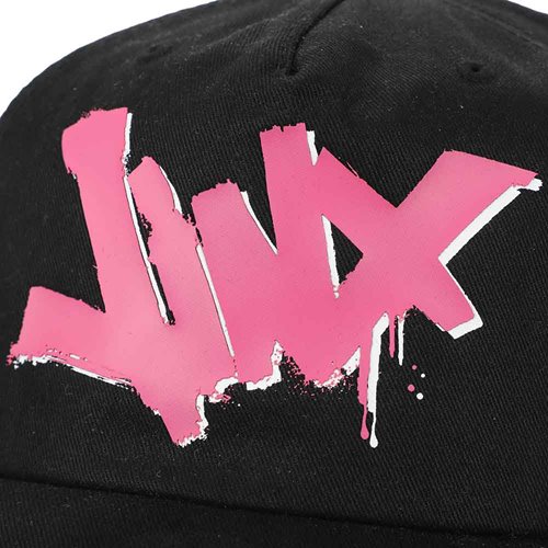 Arcane League of Legends Jinx Curved Bill Snapback Hat