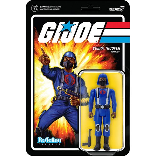 G.I. Joe Cobra Trooper (H-Back Brown) 3 3/4-Inch ReAction Figure