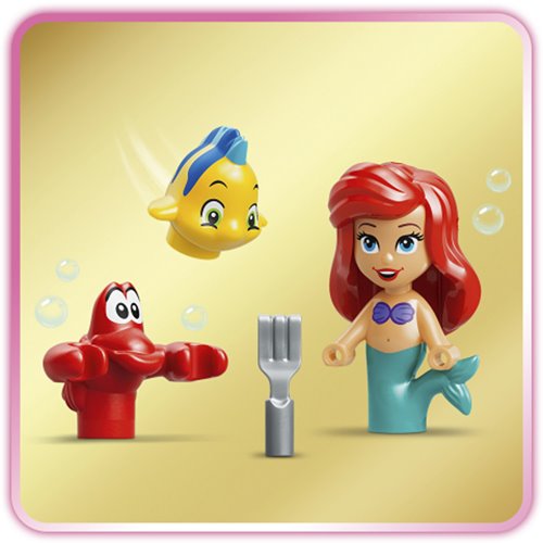LEGO 43285 The Little Mermaid Ariel's Magical Mini Palace