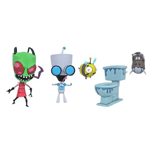 Invader Zim Series 1 Deluxe Zim and Gir Action Figure 2-Pack