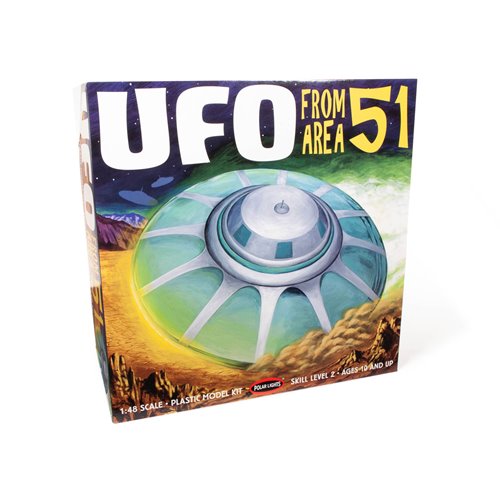 Area 51 UFO 1:48 Scale Model Kit
