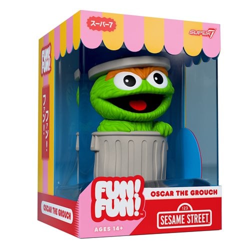 Sesame Street Oscar the Grouch FUN! FUN! Vinyl Figure