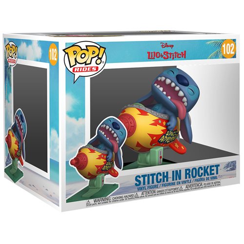 Lilo & Stitch Stitch in Rocket Pop! Vinyl Vehicle