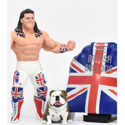 Major Big Rubber Guys Davey Boy Smith Posed Figure