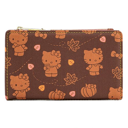 Sanrio Hello Kitty Pumpkin Spice Flap Wallet